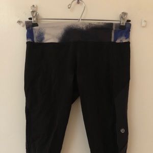 Lululemon knee length running tights